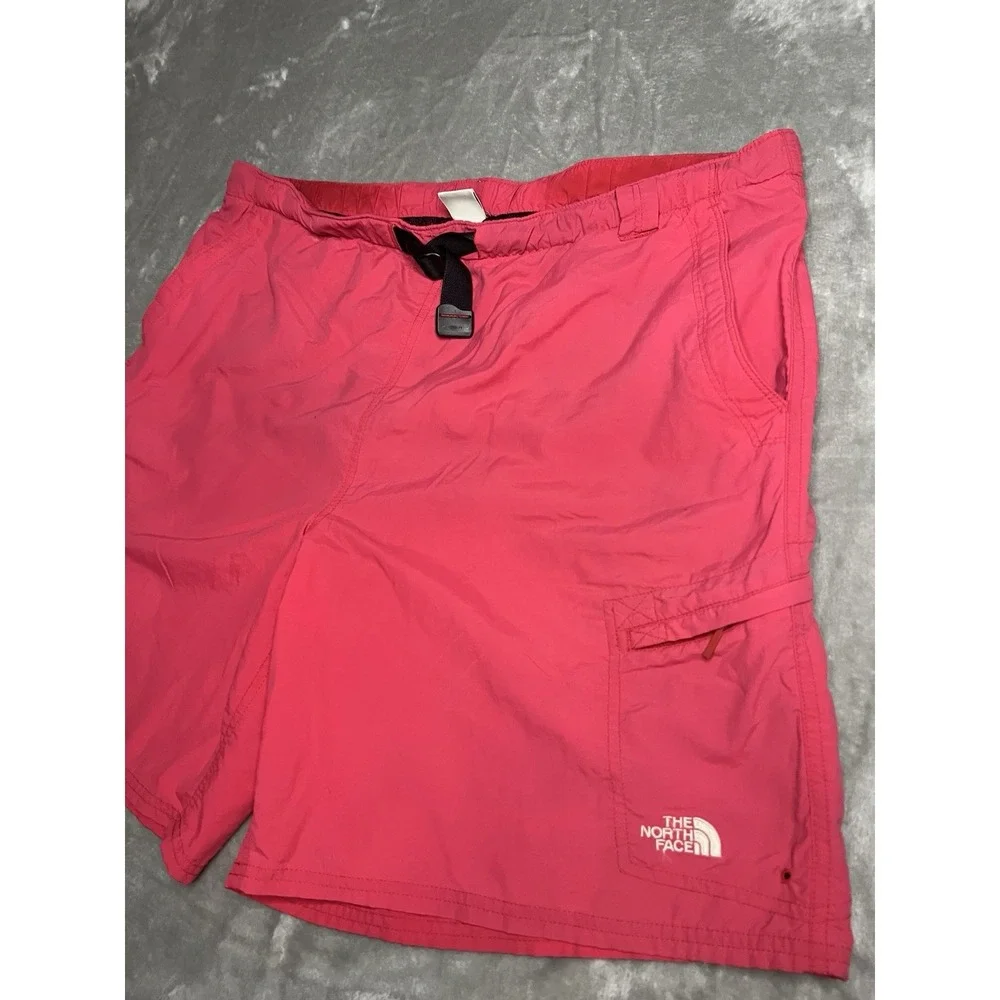 The North Face Mens Shorts XL Pink Swim Trunks Board Shorts Mesh Lined Beach
